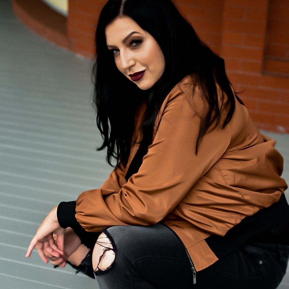 LACE UP COPPER BOMBER